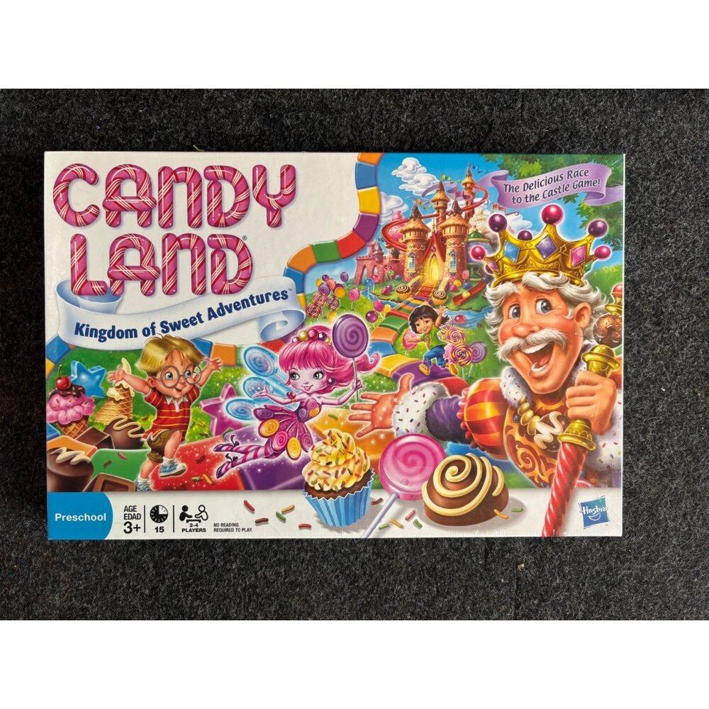New in package Candy Land Board Game Kingdom Of Sweet Adventures By Hasbro